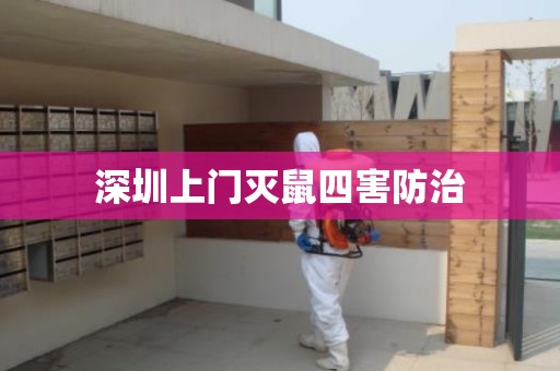 深圳上门灭鼠四害防治