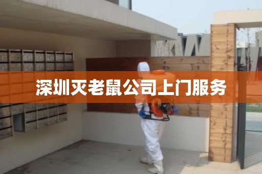 深圳灭老鼠公司上门服务