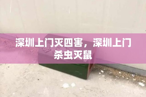 深圳上门灭四害，深圳上门杀虫灭鼠