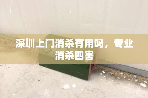 深圳上门消杀有用吗，专业消杀四害
