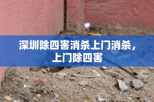 深圳除四害消杀上门消杀，上门除四害