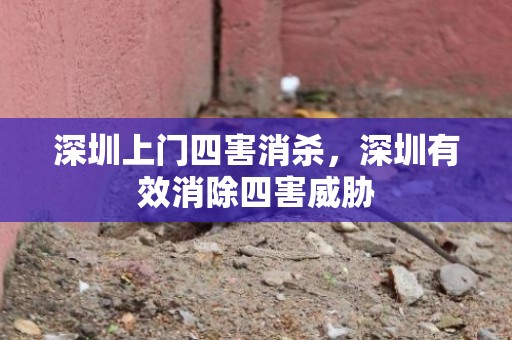 深圳上门四害消杀，深圳有效消除四害威胁